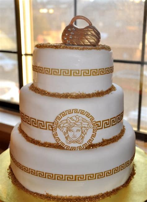 white versace cake|Versace cakes pinterest.